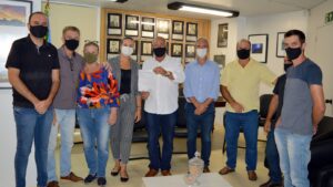 Prefeito Rim com a emenda