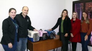 Silvana, Felipe, Cleonice, Tanaela e Jéssica