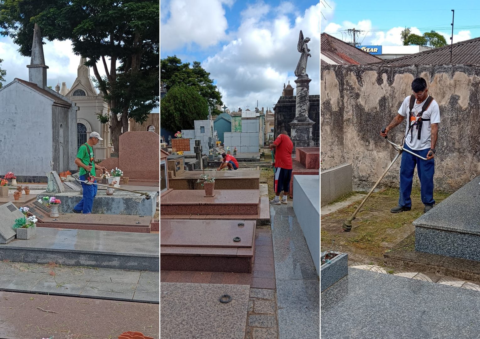 LIMPEZA CEMITÉRIO