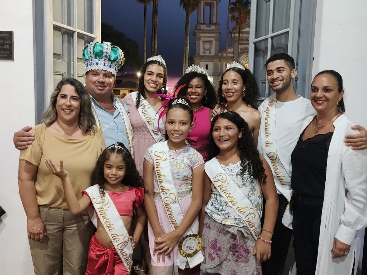 Corte do Carnaval 2025 com a secretária Dariely e Aimara Carlos