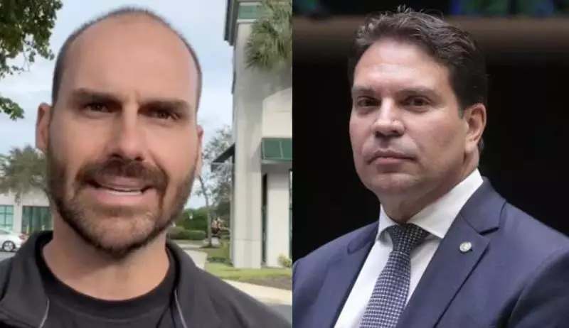 Eduardo-Bolsonaro-e-Alexandre-Ramagem-que-estao-nos-EUA-sao-notificados-em-processos-de-cassacao-na-Camara