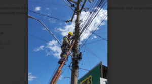 ​Prefeitura de Cachoeira do Sul promove mutirão para remoção de fios na Rua Senador Pinheiro Machado